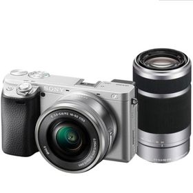 ソニー SONY α6400 ILCE-6400Y ダブルレンズキット シルバー ミラーレス 一眼レフ カメラ レンズ 中古