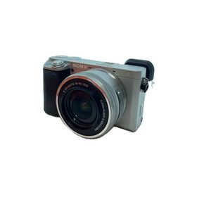 SONY◆デジタル一眼カメラ α6400 ILCE-6400Y ダブルズームレンズキット [シルバー]/ミラー