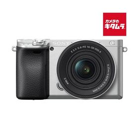 ソニー α6400 パワーズームレンズキット シルバー [ILCE-6400K S] SONY ミラーレス一眼カメラ APS-C