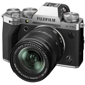富士フイルム FUJIFILM X-T5 XF18-55mmレンズキット F X-T5LK-1855-S シルバー ミラーレス一眼カメラ 有効4020万画素 手ブレ補正最大7.0段【新品】