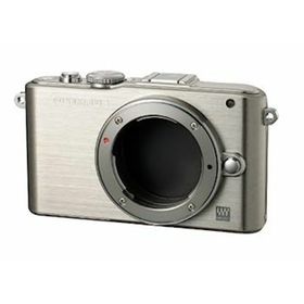 【中古】OLYMPUS ミラーレス一眼 PEN Lite E-PL3 ボディ シルバー E-PL3 BODY SLV(ミラーレス一眼)