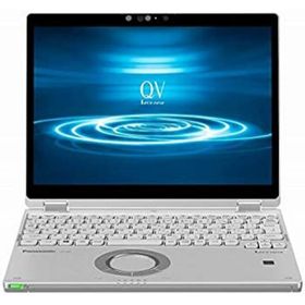 【中古】パナソニック ノートパソコン Let''s note シルバー CF-QV8FDGQR(ノートPC)