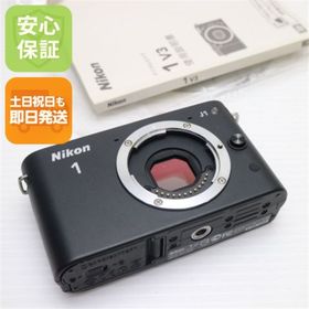 ニコン(Nikon)の新品同様 Nikon 1 J1 ボディ ブラック M777(ミラーレス一眼)