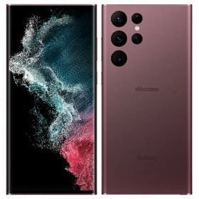 【未使用・本体のみ】 SIMフリー SC-52C SAMSUNG Galaxy S22 Ultra バーガンディ 元docomo版 利用制限―(白ロム) 送料無料