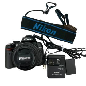 186000 現状品 Nikon D5000デジタル一眼レフカメラ AF-S DX NIKKOR 18-55mmレンズ付き