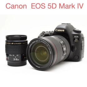 一眼レフ/Canon EOS 5D Mark IV標準&望遠ダブルレンズセット