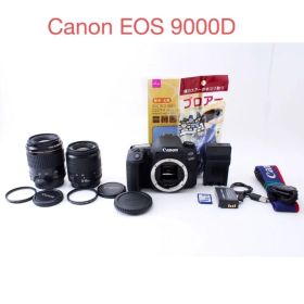 キヤノン CANON EOS 9000D標準&望遠ダブルレンズセット