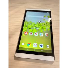 dtab 16GB シルバー d-02H docomo(タブレット)