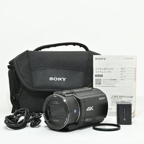 ＜美品＞SONY デジタル4Kビデオカメラ Handycam FDR-AX45A(ビデオカメラ)