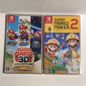 ニンテンドースイッチ(Nintendo Switch)の★新品★スーパーマリオメーカー2＋スーパーマリオ 3Dコレクション セット(家庭用ゲームソフト)