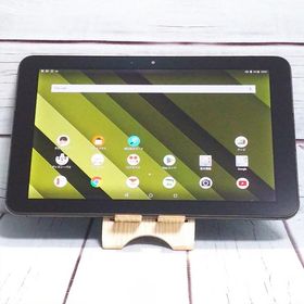 au Qua tab QZ10 KYT33 オリーブブラック 本体 白ロム SIMロック解除済み SIMフリー C540043