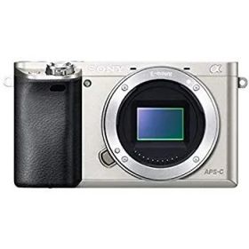 【中古】SONY ミラーレス一眼 α6000 ボディ シルバー ILCE-6000 S 9jupf8b