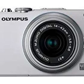 【中古】OLYMPUS ミラーレス一眼 PEN Lite E-PL3 レンズキット ホワイト E-PL3 LKIT WHT g6bh9ry