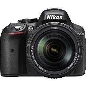 【中古】【非常に良い】Nikon デジタル一眼レフカメラ D5300 18-140VR レンズキット ブラック D5300LK18-140VRBK rdzdsi3