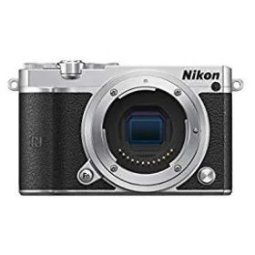 【中古】【非常に良い】Nikon ミラーレス一眼 Nikon1 J5 ボディ シルバー J5SL qqffhab