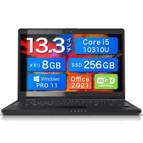 【整備済み品】極軽極薄 タッチ対応 Fujitsu LifeBook U9310X/E 13.3インチノートPC Core i5 10310U 第10世代 8GB 高速SSD 256GB SSD MS offce2021 Windows11 pro