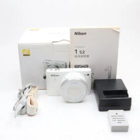 Nikon Nikon1 S2 標準パワーズームレンズキット ホワイト ミラーレス一眼 〔NIKKOR 1 マウント〕