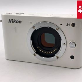 【中古】 【難あり品】 ニコン Nikon 1 J1 ボディ ホワイト