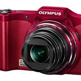 【中古】OLYMPUS デジタルカメラ SZ-14 1400万画素 光学24倍ズーム 3Dフォト機能 レッド SZ-14 RED