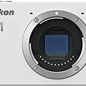 【中古】(非常に良い)Nikon ミラーレス一眼カメラ Nikon 1 J1 ホワイト ボディ