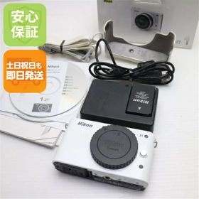 【中古】 超美品 Nikon 1 J1 ボディ ホワイト 安心保証 即日発送 ミラーレス一眼 ニコン 本体 土日祝発送OK
