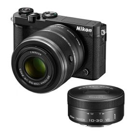 【中古】【1年保証】【美品】Nikon J5 ダブルズームレンズキット ブラック