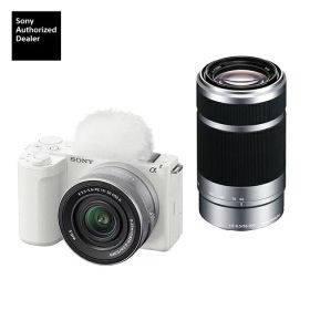【予約商品】[新品]SONY ソニー VLOGCAM ZV-E10 II ダブルズームレンズキット ホワイト ZV-E10M2X W※入荷次第お届け予定