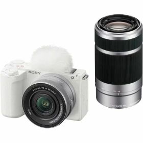 【長期保証付】ソニー(SONY) VLOGCAM ZV-E10M2X-W ホワイト αEマウントデジタル一眼カメラ ダブルズームレンズキット