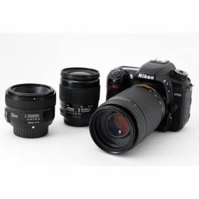 【中古】ニコン Nikon D7500 単焦点&標準&望遠トリプルレンズセット 美品当店保証30日間 人気モデル 高画質 売れ筋