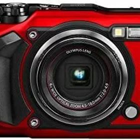【中古】 オリンパス OLYMPUS デジタルカメラ Tough TG-5 レッド 1200万画素CMOS F2.0 15m 防水 100kgf耐荷重… 当店保証30日間 人気 デジカメ コンパクトデジタルカメラ 中古