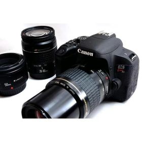 【中古】 キヤノン Canon デジタル一眼レフカメラ EOS Kiss X9i トリプルズームセット 当店保証30日間 人気 一眼レフ デジタル一眼 中古 カメラ