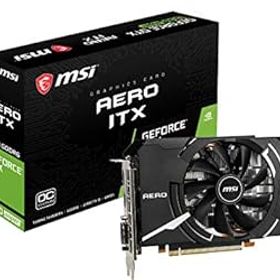 【中古】【39shop】MSI★GeForce GTX 1660 SUPER AERO ITX OC グラフィックスボード VD7112(非常に良い)