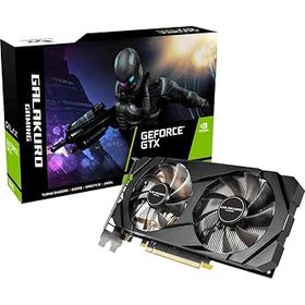 【中古】【39shop】玄人志向★NVIDIA GeForce GTX 1660 搭載 グラフィックボード 6GB デュアルファン GALAKURO GAMINGシリーズ GG-GTX1660-E6GB/DF(非常に良い)