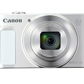 【中古】 Canon コンパクトデジタルカメラ PowerShot SX620 HS ホワイト 光学25倍ズーム/Wi-Fi対応 PSSX620HSWH