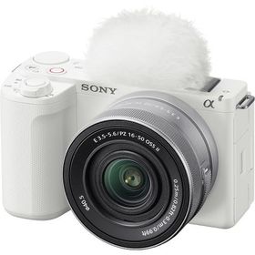 ZV-E10M2K-W ソニー SONY VLOGCAM ミラーレスカメラ ホワイト ZV-E10 II パワーズームレンズキット