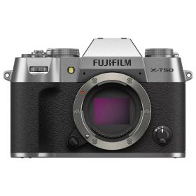 富士フイルム ミラーレス一眼カメラ「FUJIFILM X-T50」ボディ（シルバー）（日本語・英語版） FX-T50S_JP FUJIFILM