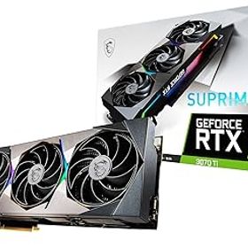 【中古】MSI GeForce RTX 3070 Ti SUPRIM X 8G グラフィックスボード VD7700