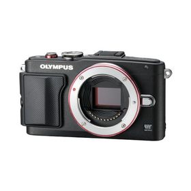 OLYMPUS ミラーレス一眼 PEN Lite E-PL6 ボディ ブラック E-PL6 BODY BLK