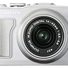 【中古】OLYMPUS ミラーレス一眼 PEN Lite E-PL6 レンズキット ホワイト E-PL6 LKIT WHT khxv5rg