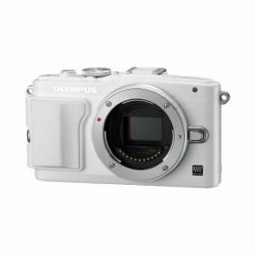 【中古】【1年保証】【美品】OLYMPUS PEN Lite E-PL6 ボディ ホワイト