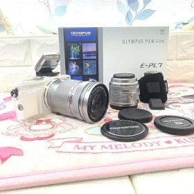 A5【動作品】OLYMPUS E-PL6 ダブルズームキット ミラーレス一眼