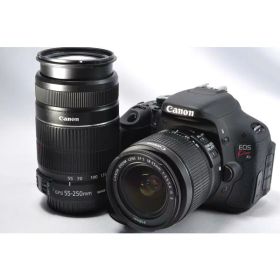 【中古】【1ヶ月保証】 キヤノン Canon EOS kiss X5 標準＆望遠ダブルズームキット 動画撮影