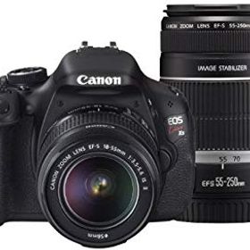 【中古】【非常に良い】Canon デジタル一眼レフカメラ EOS Kiss X5 ダブルズームキット EF-S18-55mm/EF-S55-250mm付属 KISSX5-WKIT wgteh8f