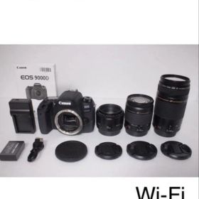 【初心者の方でもおすすめ】Canon EOS 9000D トリプルレンズセット