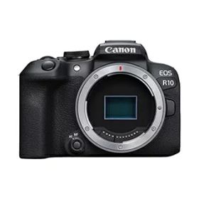 【中古】 Canon EOS R10 (本体のみ) ミラーレスVlogカメラ 24.2MP 4K動画 DIGIC X イメージプロセッサー 高速撮影 被写体追跡 コンパクト 軽量 被写体検知 コンテンツクリエイター向け
