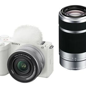 デジタル一眼カメラ VLOGCAM ZV-E10 II ZV-E10M2X ダブルズームレンズキット ホワイト
