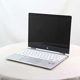 〔中古品（難あり）〕 Chromebook x360 12b-ca0002TU 8MD65PA-AAAA セラミックホワイト&ナチュラルシルバー ［Pentium Silver N5000 (1.1GHz)／4GB／eMMC64GB／12インチ／ChromeOS］〔中古品（難あり）〕 Chromebook x360 12b-ca0002TU 8MD65PA-AAAA セラミックホワイト&ナチュラルシルバー ［Pentium Silver N5000 (1.1GHz)／4GB／eMMC64GB／12インチ／ChromeOS］