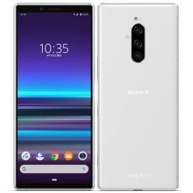 【中古】A+ランク【未使用に近い】 SIMフリー 802SO SONY Xperia 1 SoftBank ホワイト 利用制限〇(白ロム) 本体のみ 送料無料
