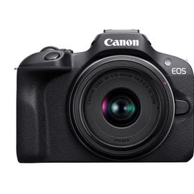 【中古】Canon EOS R100 ミラーレスカメラ RF-S18-45mm F4.5-6.3はSTMレンズキット 24.100万画素CMOS(APS-C)センサー 4Kビデオ RFマウント ブラック