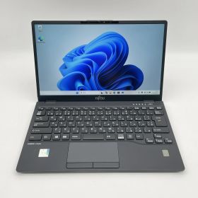 中古 富士通 LIFEBOOK U9311/F 11th Gen Core i5-1145G7 2.6 メモリ8GB（LPDDR4-4267） SSD128GB NVMe 13.3インチ FHD(1920×1080) Wi-Fi6 Windows 11 Pro 指紋認証 顔認証 Webカメラ Type-C/HDMI/有線LAN/SDカード ブラック FMVU34021 ノートパソコン